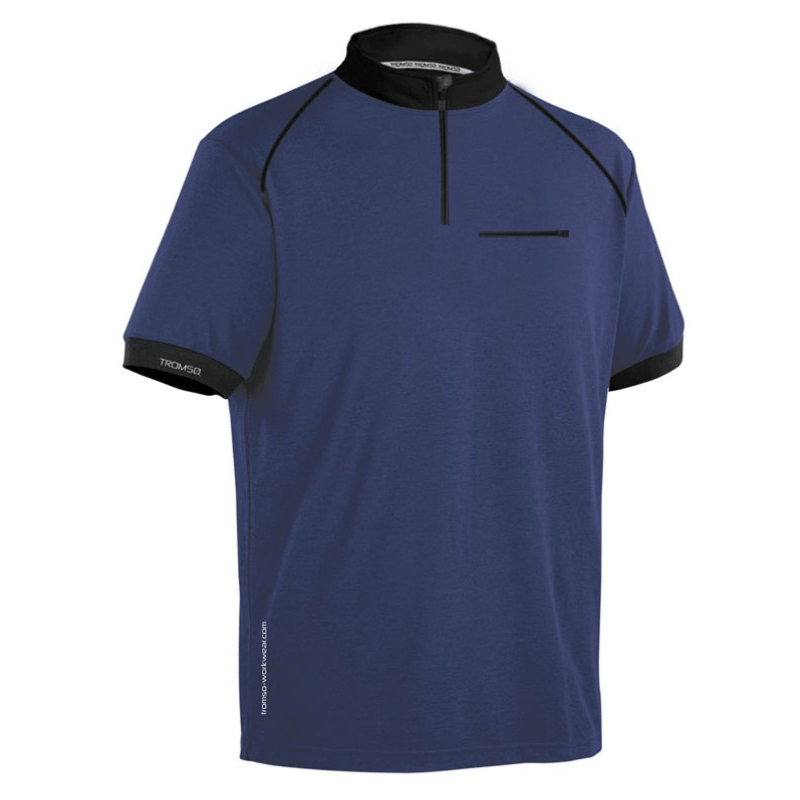 Polo técnico de trabajo bicolor Safetop 170