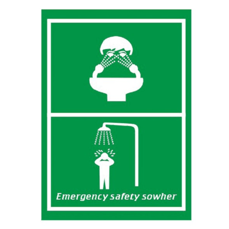 Señal para ducha de emergencia Safetop 11055