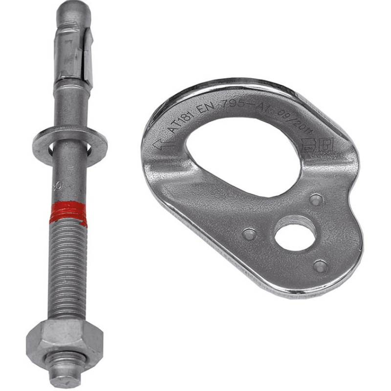 Set de anclaje permanente M12 inoxidable Safetop 80144-12