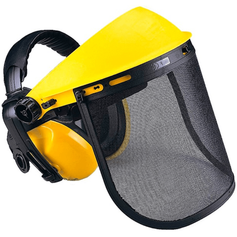 Set forestal con pantalla facial y protección auditiva Safetop 79510