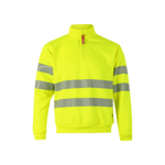 Sudadera con media cremallera y cintas segmentadas Velilla 305704