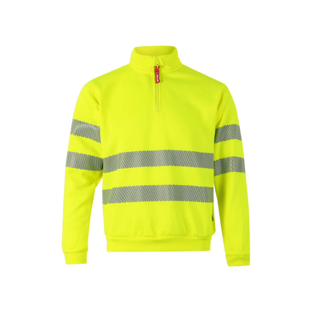 Sudadera con media cremallera y cintas segmentadas Velilla 305704