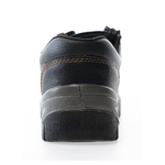 Sapato em pele de bovino preto com atacadores S1P – DUMIO SAFETOP 222