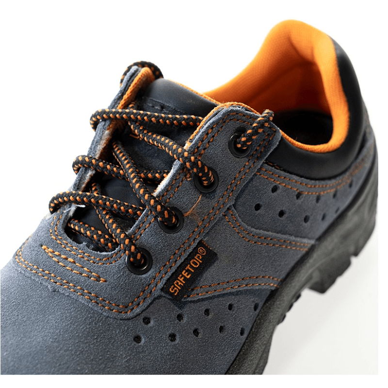 Zapato de seguridad S1P nobuck azul Safetop 229